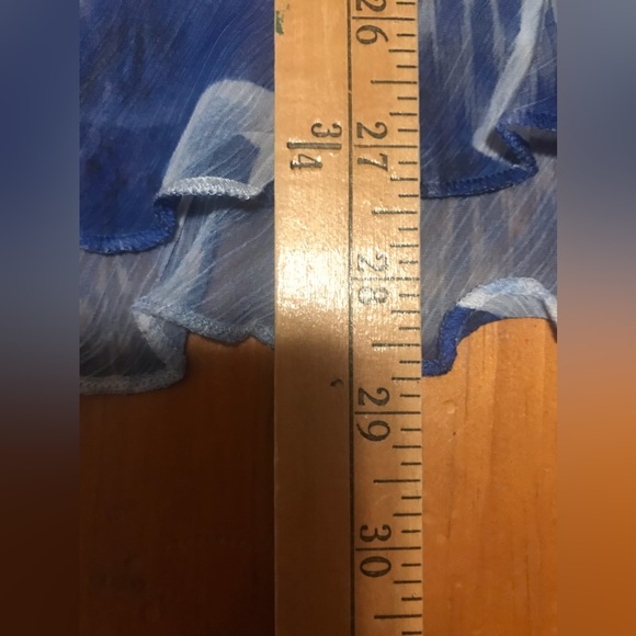 EST. 1946 top, size Large, blue, white, grey. - Picture 12 of 14